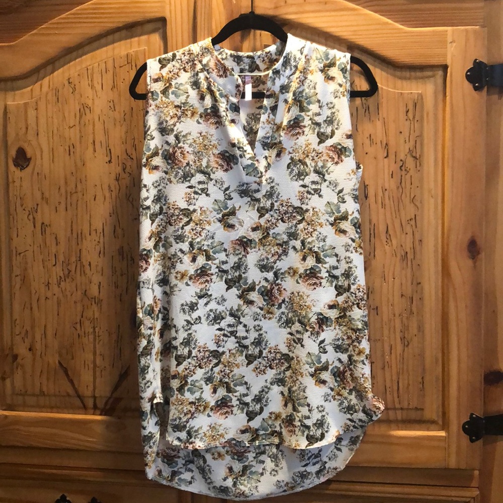 Floral tunic